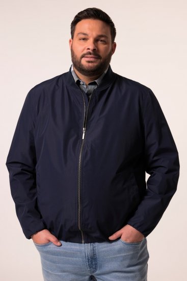 Men+ 823 Ultralätt bomberjacka bellyfit Mörkblå - Jackor - Stora jackor - 2XL-12XL
