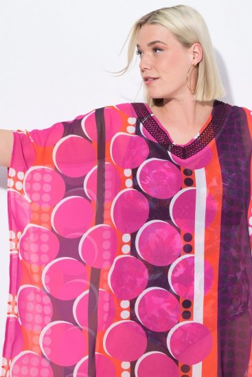 Ulla Popken 836864 Klänning Rosa - Kaftaner - 