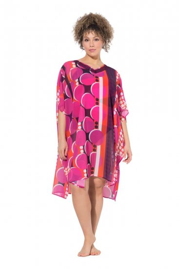 Ulla Popken 836864 Klänning Rosa - Kaftaner - 