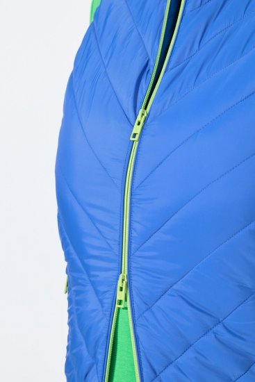 Ulla Popken 837409 Quiltad HYPRAR-väst Blå - Västar - 
