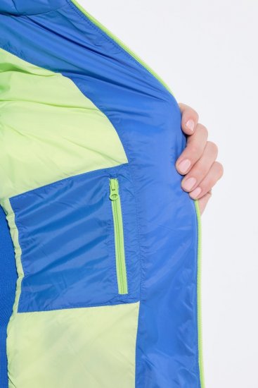 Ulla Popken 837409 Quiltad HYPRAR-väst Blå - Västar - 