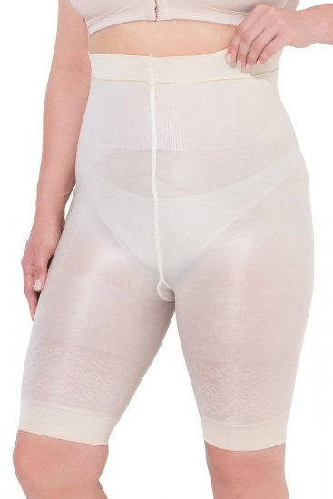 Ulla Popken 838209 Formande skavskyddsshorts Benvit - Skavskyddsshorts - 
