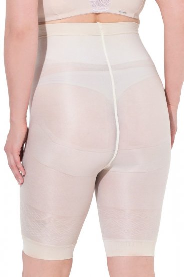 Ulla Popken 838209 Formande skavskyddsshorts Benvit - Skavskyddsshorts - 