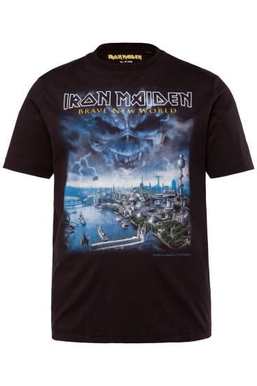 JP1880 Iron Maiden Brave New World T-Shirt Black - T-shirts - Stora T-shirts - 2XL-14XL