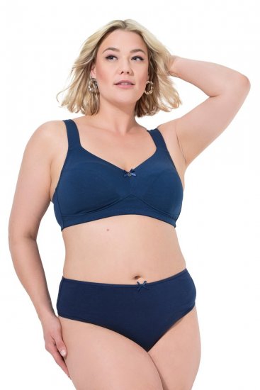 Ulla Popken 838637 Stringtrosor 3-pack Mörkblå - Trosor - 