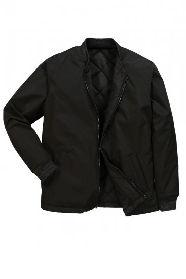 JP1880 838875 Vändbar collegejacka Svart - Jackor - Stora jackor - 2XL-12XL