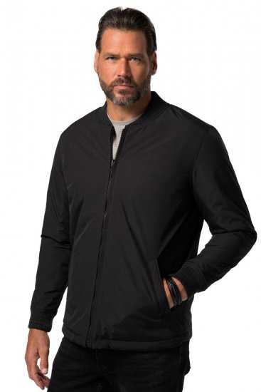 JP1880 838875 Vändbar collegejacka Svart - Jackor - Stora jackor - 2XL-12XL