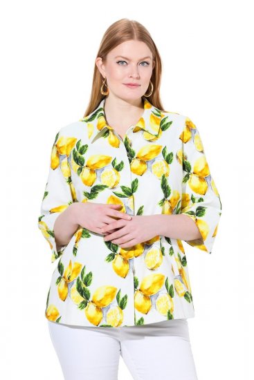 Ulla Popken 838952 Jacka Vit - Jackor - Damjackor i stora storlekar