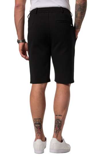 JP1880 Jersey Bermuda Chino Shorts Flexnamic Black - Shorts - Stora shorts W40-W60