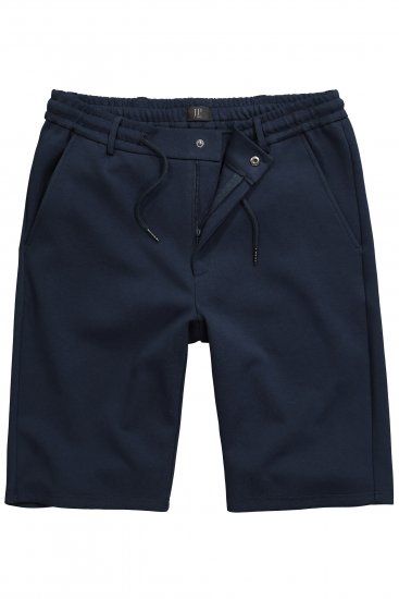 JP1880 Jersey Bermuda Shorts Chino Flexnamic Navy - Shorts - Stora shorts W40-W60