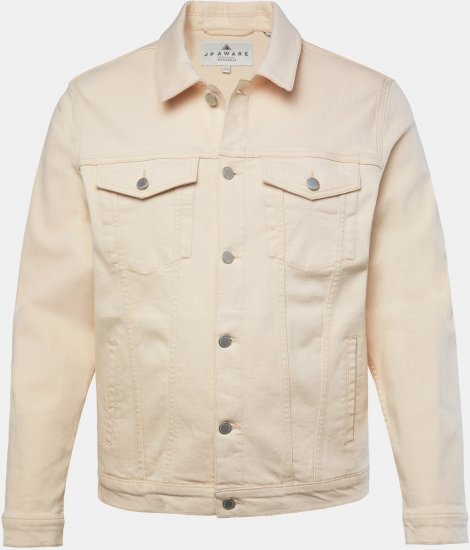 JP1880 839551 Jeansjacka i ekologisk bomull Ljusbeige - Jackor - Stora jackor - 2XL-12XL