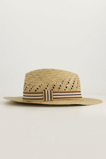 JP1880 Straw Hat Woven Yellow - Accessoarer - Accessoarer som fulländar looken