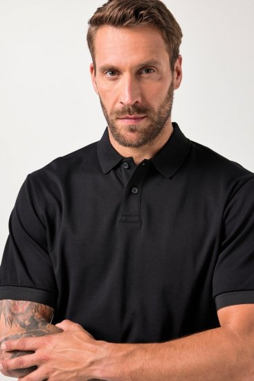 JAY-PI FLEXNAMIC® Poloshirt Black - Pikétröjor - Stora pikétröjor - 2XL-8XL