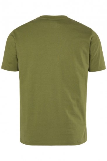 Men+ 682 T-shirt Våg Khakigrön - T-shirts - Stora T-shirts - 2XL-14XL
