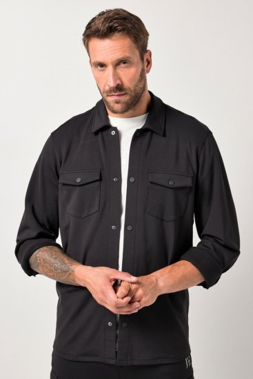 JAY-PI FLEXNAMIC® Sweat-Overshirt Black - Jackor - Stora jackor - 2XL-12XL