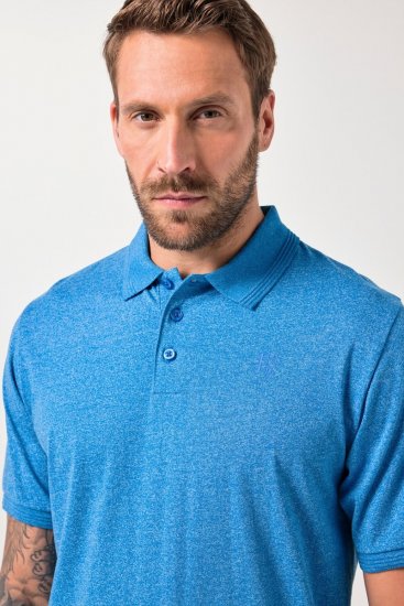 JAY-PI FLEXNAMIC® Poloshirt Blue - Pikétröjor - Stora pikétröjor - 2XL-8XL