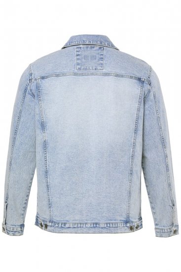 Men+ 394 Jeansjacka med bröstfickor Ljusblå - Jackor - Stora jackor - 2XL-12XL