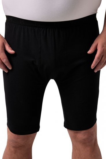 Men+ 439 Boxershorts med långa ben FLEXLASTIC® Svart - Underkläder & badkläder - Stora underkläder för män