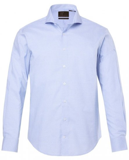 JP1880 Business Shirt Long Sleeve Ice Blue - Skjortor - Stora skjortor - 2XL-8XL