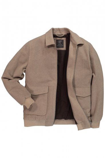 JP1880 Blouson Jacket Lightweight and Warm Brown - Jackor - Stora jackor - 2XL-12XL