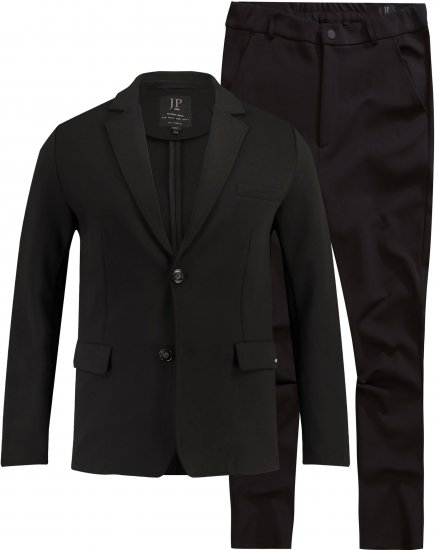 JP1880 Manhattan Flexnamic Business Jersey Suit Black - Kostymer och kavajer - Kostymer i stora storlekar