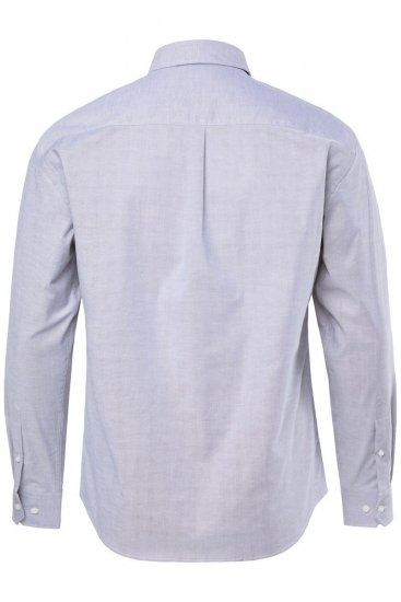 JP1880 Oxford Shirt Flexnamic Long Sleeve Grey - Skjortor - Stora skjortor - 2XL-8XL