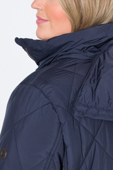 Ulla Popken 841360 Täckjacka Mörkblå - Jackor - Damjackor i stora storlekar
