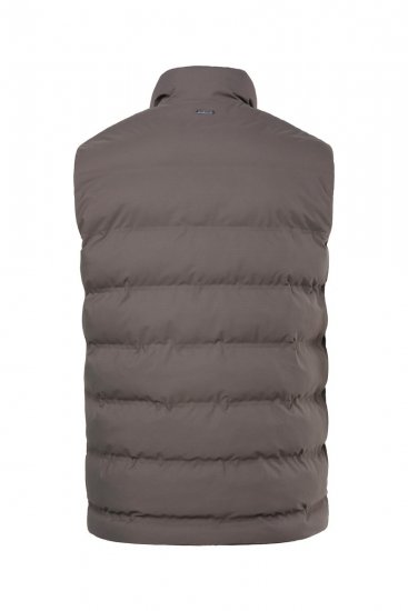 JP1880 841361 Laserquiltad väst Mockabrun - Jackor - Stora jackor - 2XL-12XL
