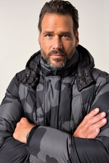 JP1880 841416 Parkas i kamouflage Svart - Jackor - Stora jackor - 2XL-12XL