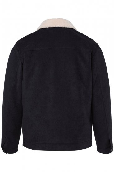 Men+ 545 Jacka med teddykrage Svart - Jackor - Stora jackor - 2XL-12XL