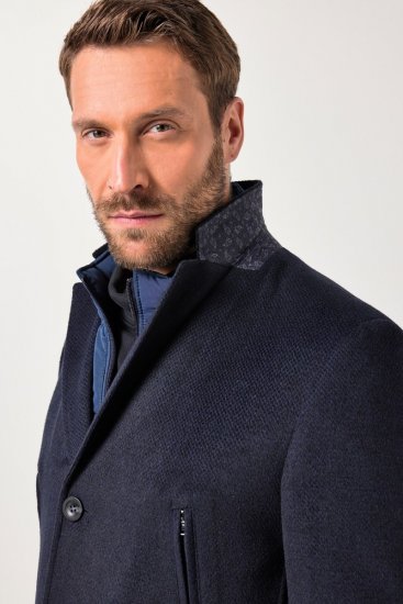 JP1880 Coat Flexnamic With Removable Insert Navy - Jackor - Stora jackor - 2XL-12XL