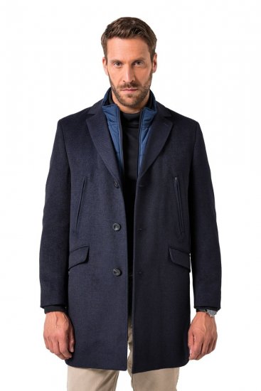 JP1880 Coat Flexnamic With Removable Insert Navy - Jackor - Stora jackor - 2XL-12XL