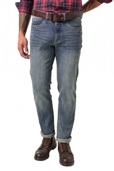 JP1880 FLEXNAMIC Modern Straight Fit Jeans Vintage Denim - Jeans & byxor - Stora Jeans och Stora Byxor