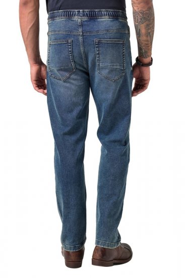 JP1880 FLEXNAMIC Straight Fit Jeans with Stretch Waist - Jeans & byxor - Stora Jeans och Stora Byxor