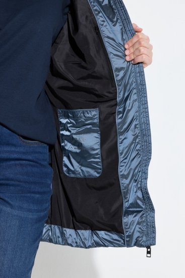 Ulla Popken 842013 Täckjacka Denimblå - Jackor - Damjackor i stora storlekar