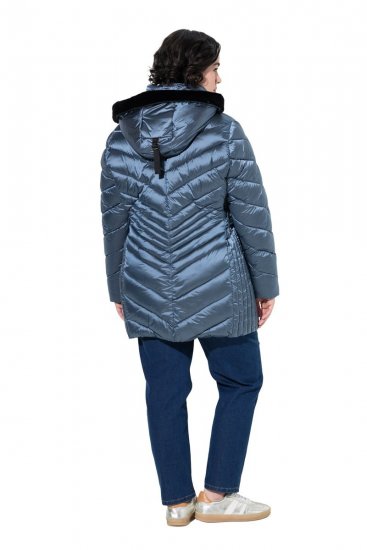 Ulla Popken 842013 Täckjacka Denimblå - Jackor - Damjackor i stora storlekar