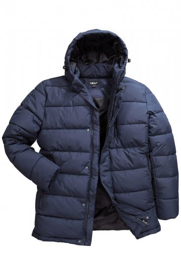 Men+ 426 Parkas med huva Mörkblå - Jackor - Stora jackor - 2XL-12XL