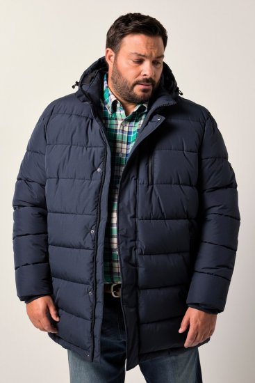Men+ 426 Parkas med huva Mörkblå - Jackor - Stora jackor - 2XL-12XL