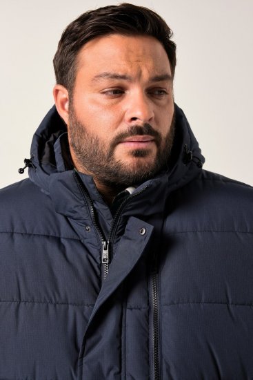 Men+ 426 Parkas med huva Mörkblå - Jackor - Stora jackor - 2XL-12XL
