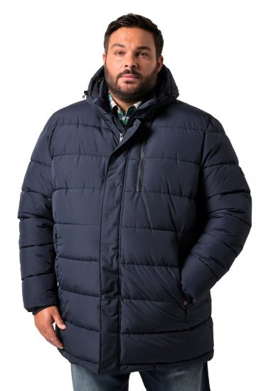 Men+ 426 Parkas med huva Mörkblå - Jackor - Stora jackor - 2XL-12XL