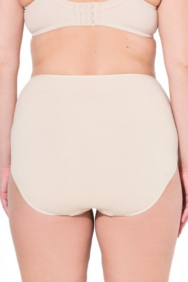 Ulla Popken 842435 Trosor med hög midja 3-pack Beige - Trosor - 