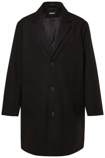 Men+ 482 Vattenavvisande rock i ullook Svart - Jackor - Stora jackor - 2XL-12XL