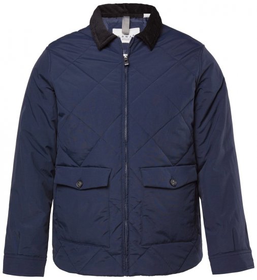 JP1880 842790 Quiltad bomberjacka i återvunnet material Mörkblå - Jackor - Stora jackor - 2XL-12XL