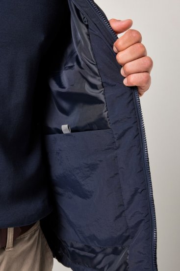 JP1880 842790 Quiltad bomberjacka i återvunnet material Mörkblå - Jackor - Stora jackor - 2XL-12XL