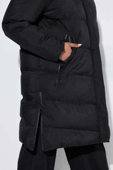 Ulla Popken SYMPATEX Triple Function Coat Black - Kappor - Kappor i stora storlekar
