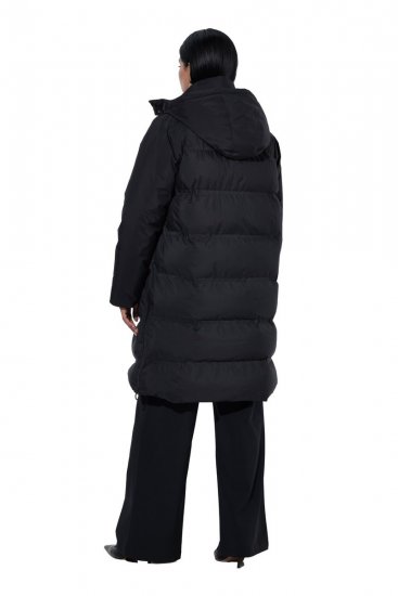 Ulla Popken SYMPATEX Triple Function Coat Black - Kappor - Kappor i stora storlekar