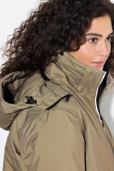 Ulla Popken 844034 Funktionsjacka Khaki - Jackor - Damjackor i stora storlekar