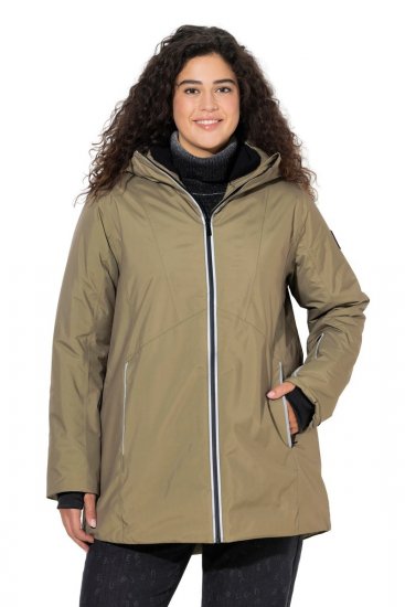 Ulla Popken 844034 Funktionsjacka Khaki - Jackor - Damjackor i stora storlekar