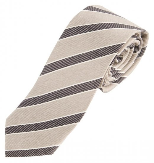 JP1880 Silk Tie Extra Long with Stripes - Slipsar och flugor - 