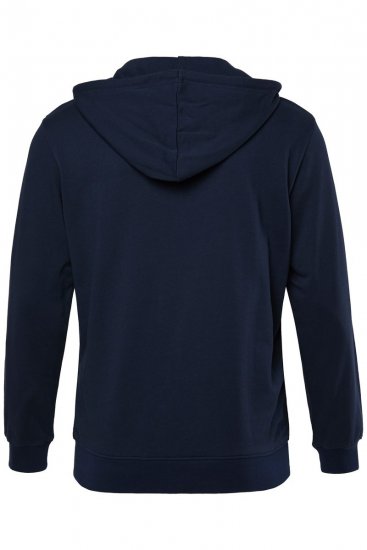 Men+ 957 Hoodie med dragkedja Mörkblå - Tröjor & hoodies - Stora hoodies & tröjor - 2XL-14XL